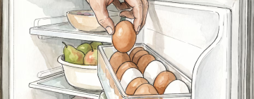 El error común al guardar los huevos en la heladera