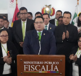 Mariaca rechaza presiones externas y ratifica que no retrocederá “ni un centímetro” en las investigaciones