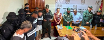 Policía desbarata a célula narcoterrorista vinculada al CV que victimó a una persona en Riberalta