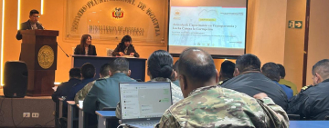 Ministerio de Defensa capacita a personal militar en Transparencia y Lucha Contra la Corrupción