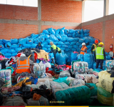 La Aduana Nacional destruye más de 42 toneladas de ropa usada en La Paz