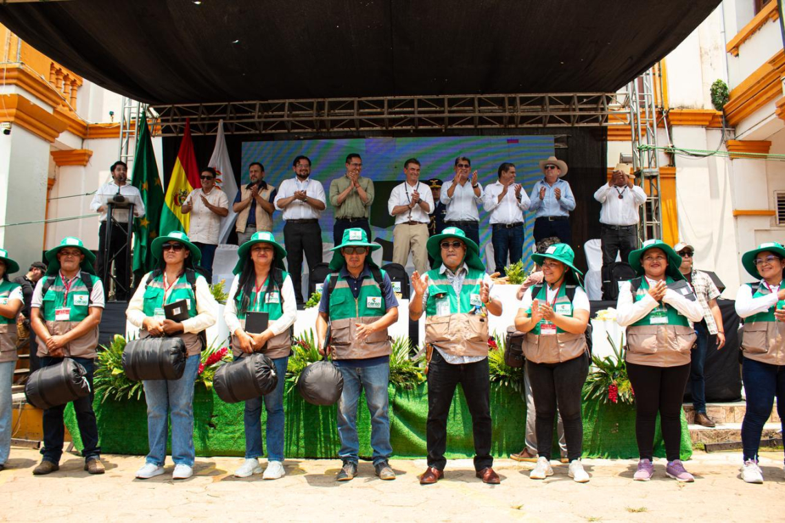 Bolivia puso en marcha el Censo Agropecuario y dispone de 6.400 empadronadores