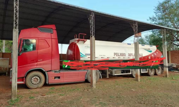 Detectan cisterna con 20.000 litros de gasolina para fines ilícitos