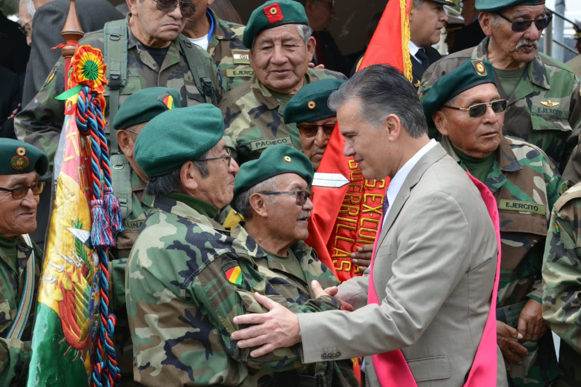 Gobierno rinde homenaje a excombatientes y reivindica su legado, a 59 años de Ñancahuazu