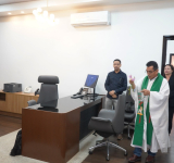 Fiscal General recibe bendiciones con Fe y esperanza en el cambio de timón en el Ministerio Público