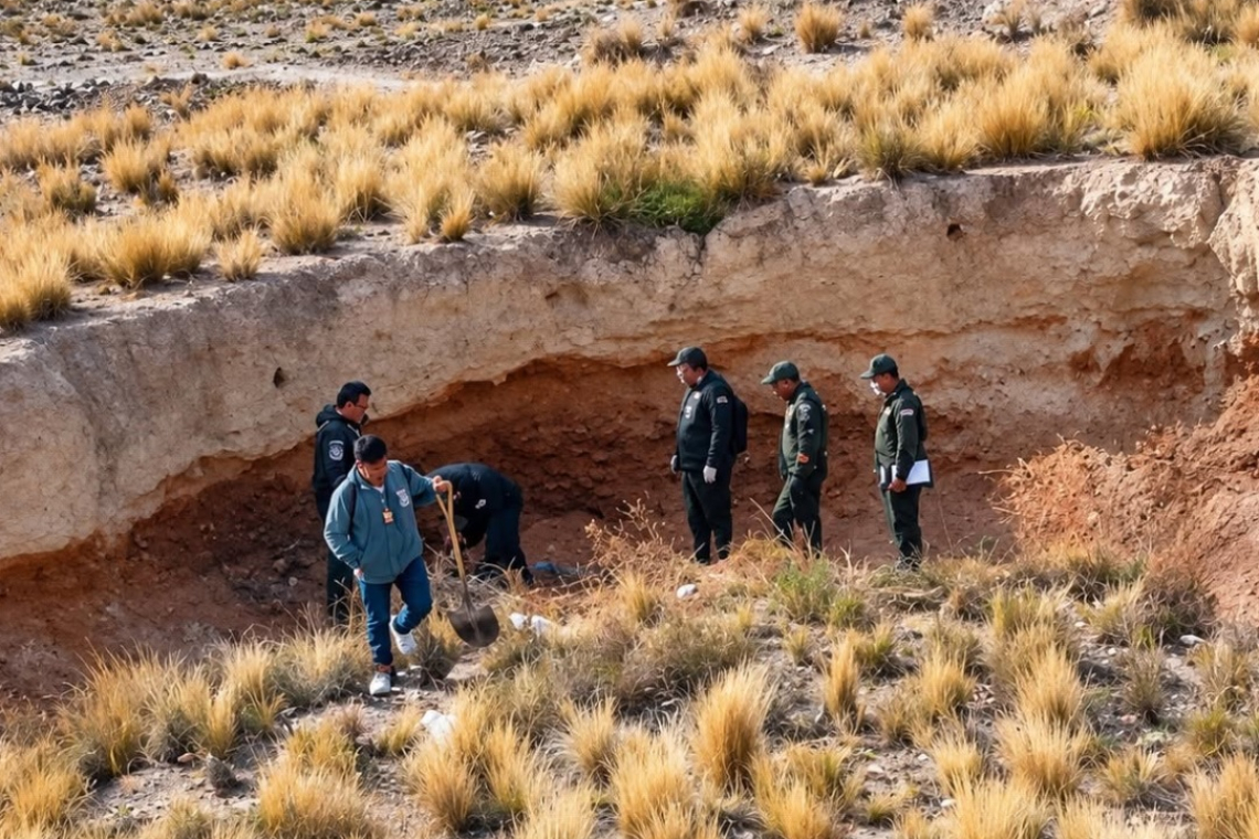 Oruro: un adolescente de 17 años fue hallado asesinado y enterrado en un terreno baldío