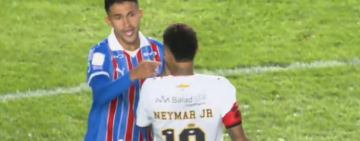 Polémica con Neymar en Brasil: fue expulsado por un gesto contra un rival y estalló con un duro descargo