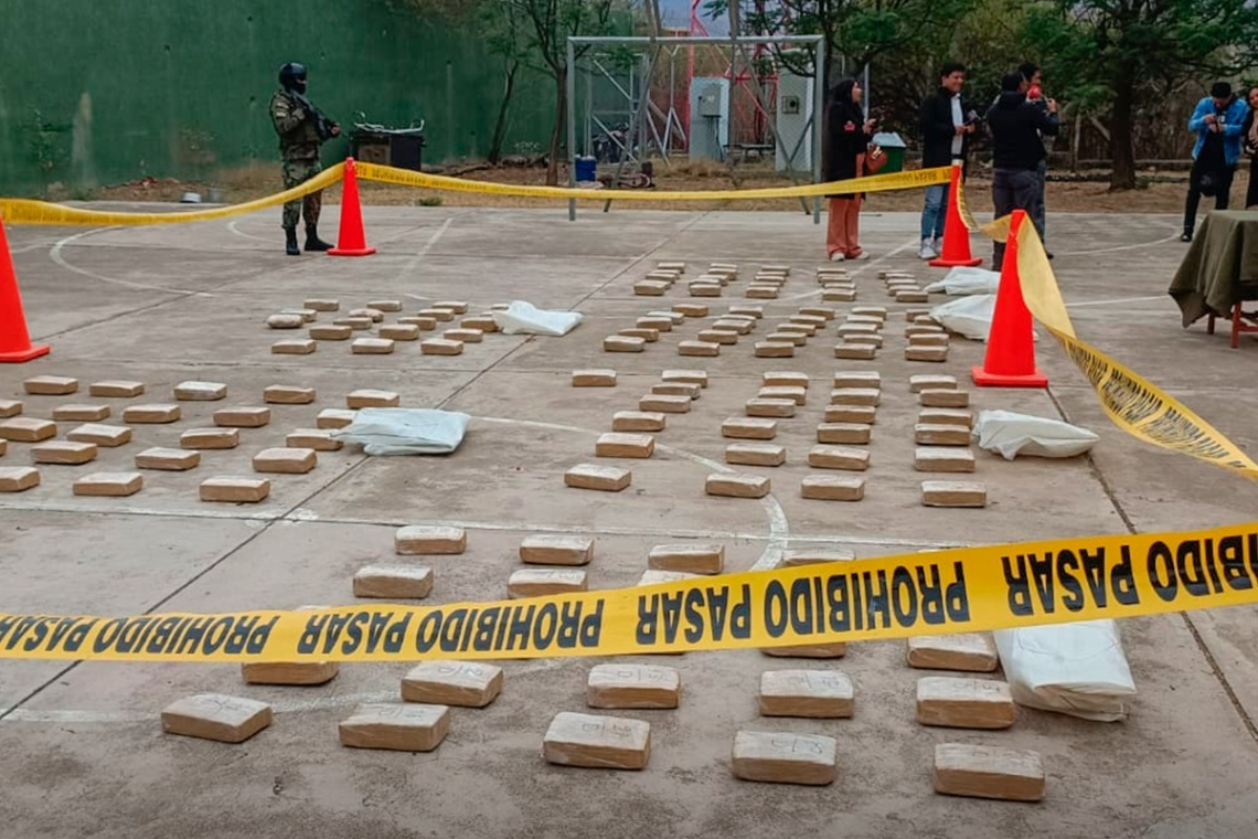 Aduana Nacional detecta más de 146 kilos de marihuana en Pajchani, Tarija