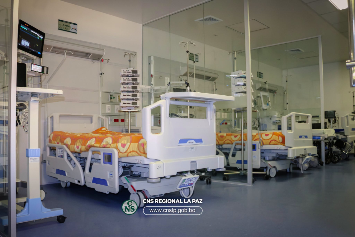 CNS habilita nuevas camas para descongestionar el Hospital Obrero N°1 en su 71 aniversario