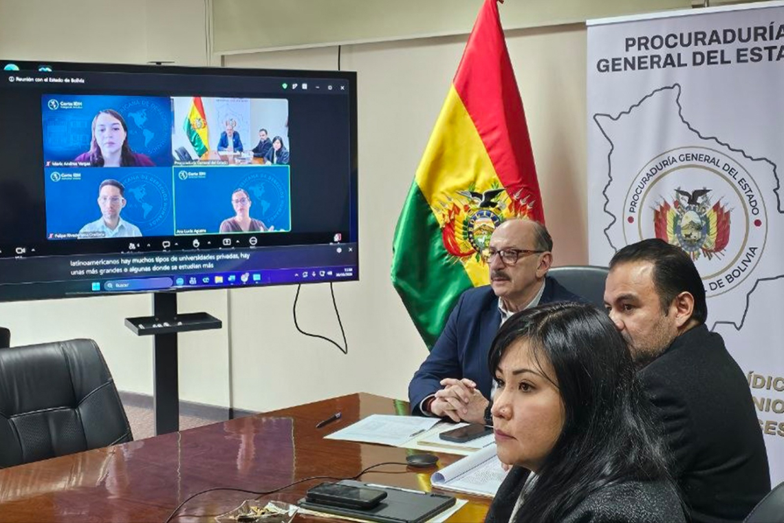 La Procuraduría fortalece la coordinación con la IDH para cumplir sentencias en DDHH