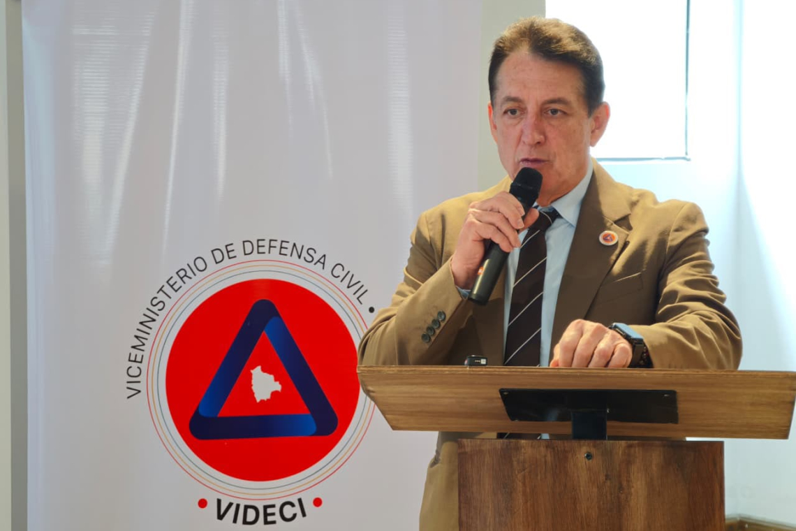 Defensa Civil gestiona Bs87 millones para mitigar emergencias por fenómeno climático